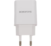 СЗУ Borofone ba58a mighty 2xusb, 2.4а, led дисплей (белый) 0L-00051169 28118222