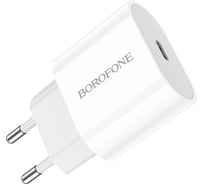 СЗУ Borofone ba61a origin 1xusb-c pd10,5w, 3a (белый) 0L-00057826