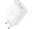 СЗУ Borofone ba73a young 2xusb-c, qc3.0, pd35w, 3a (белый) 0L-00057164 1