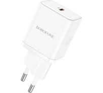 СЗУ Borofone bn6 field 1xusb-c pd20w, 3a (белый) 0L-00055159