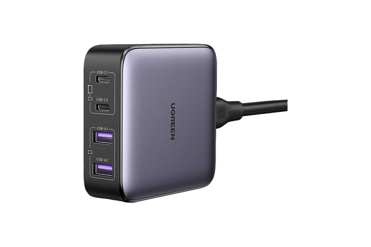 Сетевое зарядное устройство Ugreen Nexode 65W Desktop Charger 90747 -  выгодная цена, отзывы, характеристики, фото - купить в Москве и РФ