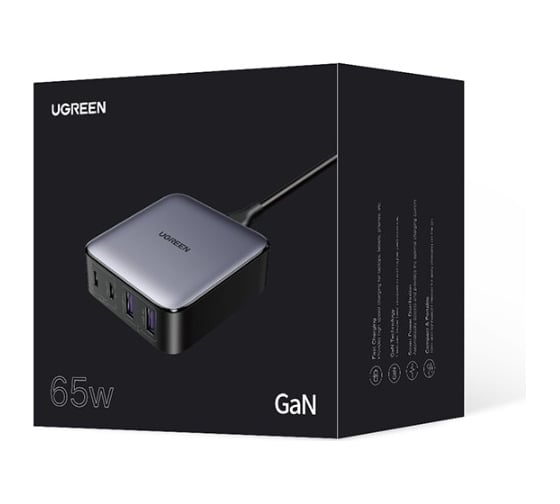 Сетевое зарядное устройство Ugreen Nexode 65W Desktop Charger 90747