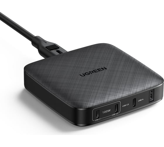 Сетевое зарядное устройство Ugreen USB A + 3 USB C 100W Desktop Fast Charger 70870 1