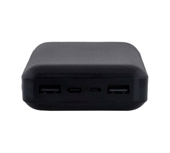 Внешний акб Borofone bj3a minimalist 20000mah, 2хusb, 2a, led, li-pol, черный 0L-00049940