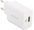 Сетевое зарядное устройство Borofone ba21a long journey 1xusb qc3.0, 18w, 3а, белый 0L-00043638 1