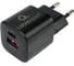 Зарядное устройство Cablexpert 20вт, 3а, qc3.0/pd, 2 порта: usb и type-c, черный, пакет, MP3A-PC-47 1