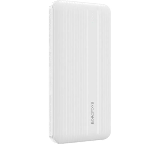 Внешний акб Borofone bj9 uranus 10000mah, 2xusb, qc3.0 3a, pd 18w, led, li-pol, белый 0L-00057516