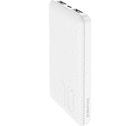 Внешний акб Borofone bt28 beneficial mobile 10000mah, 2хusb, 2a, led, li-pol, белый 0L-00057570