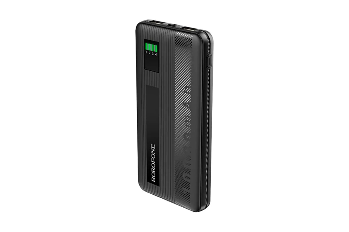 Внешний акб Borofone bt32 precious mobile 10000mah, 2хusb, 2a, led, li-pol,  черный 0L-MG-WF872 - выгодная цена, отзывы, характеристики, фото - купить в  Москве и РФ