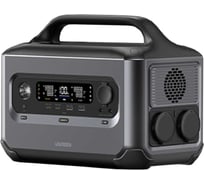 Портативная электростанция Ugreen gs600 (15050) powerroam portable power station 680wh/600w eu. цвет: темно-серый 15050_