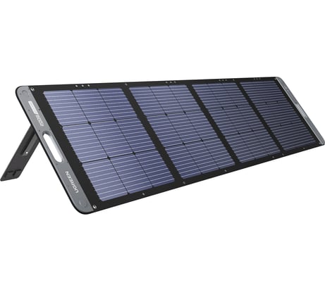 Портативная солнечная панель Ugreen sc200 (15114) solar panel 200вт. цвет: темно-серый 15114_