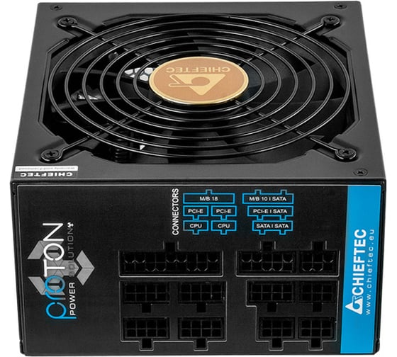 Блок питания Cable Management,1000W, 80 PLUS BRONZE Chieftec BDF-1000C