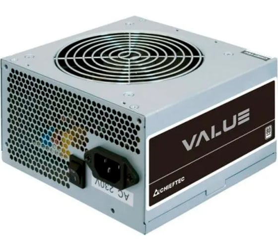 Блок питания Chieftec 500W PSU i-Arena ATX-12V V.2.3, 12cm fan, Active PFC, Efficiency 80 GPB-500S 1