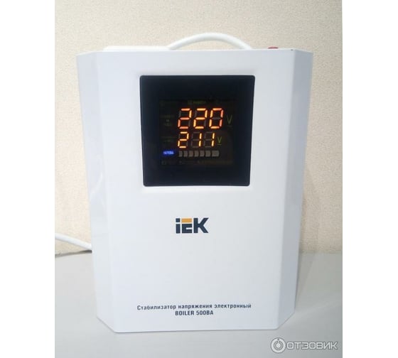 Стабилизатор напряжения (0.5кВА) IEK Boiler IVS24-1-00500 284084