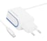 Сетевое зарядное устройство Borofone ba35 brilliant 2xusb, 2.1а, интегрированный кабель microusb, 1м, белый 0L-00044797 1