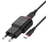 Сетевое зарядное устройство Borofone ba48a orion 1xusb, 2.1а + кабель type-c, 1м, черный 0L-00049120 2