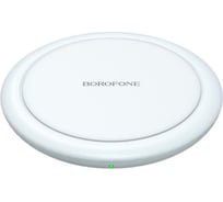 Беспроводное зарядное устройство Borofone bq6 boon 15w, белый 0L-MG-WF855