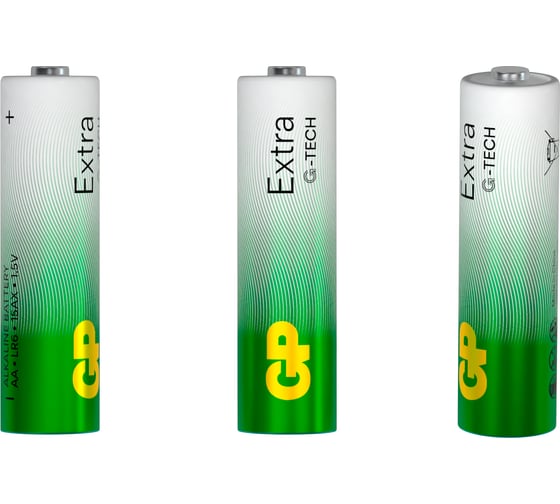 Батарейки GP АА пальчиковые алкалиновые Extra Alkaline, набор 6 шт (15AXA21-BC6) 15783878