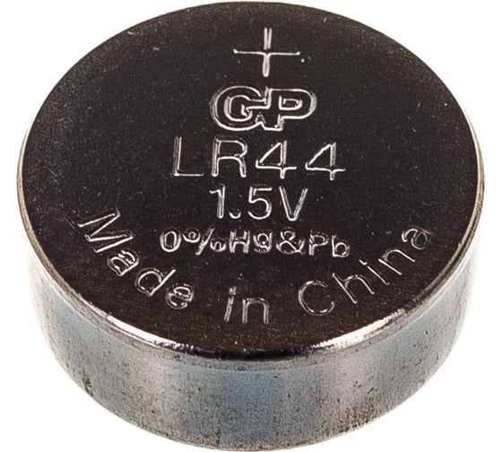 Марганцево-цинковые пуговичные батарейки GP A76/LR 44 - 10 шт A76FRA-2C10 15783895