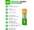 Перезаряжаемые аккумуляторы GP 270AAHC AA, емкость 2700 мАч - 4 шт. 270AAHC3/1RGY-2CRCB4 15783909 4