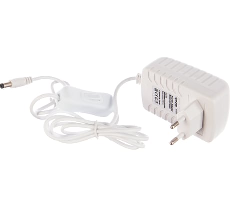 Блок Питания Apeyron (Адаптер) 12В, 24 Вт, IP44, 2А, разъем 2,5х5,5мм, пластик, 03-18