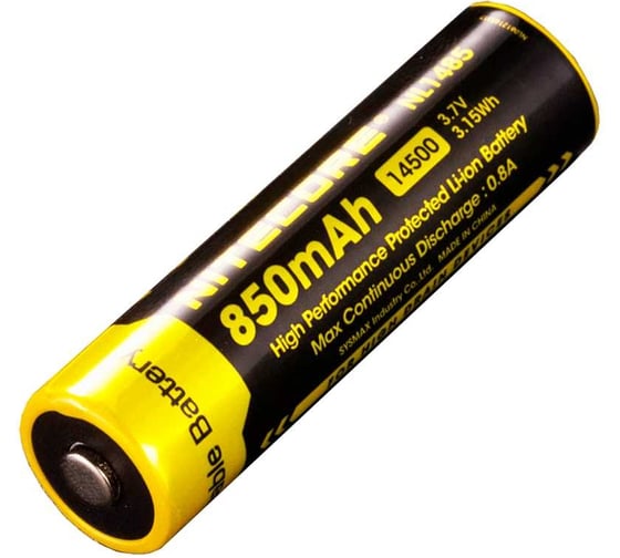 Аккумулятор Nitecore NL1485 14500 Li-ion 3.7v 850mA 9972 1
