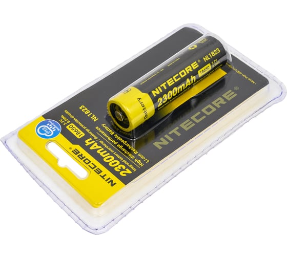 Аккумулятор Nitecore NL1823 18650 Li 3.7v 2300mA 11596