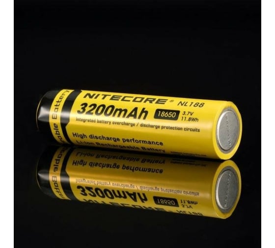 Аккумулятор Nitecore NL1832 18650 3.7v 3200mA 10386
