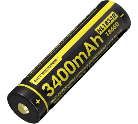 Аккумулятор Nitecore NL1834RX 3400 18650 USB-C 16808