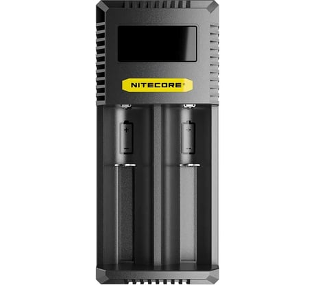 Зарядное устройство Nitecore Ci2 18650/21700 на 2АКБ Type-C Intellicharge V2 Совместим с Li-ion и Ni-MH/Ni-Cd аккумуляторами с автоматическим определением 22291