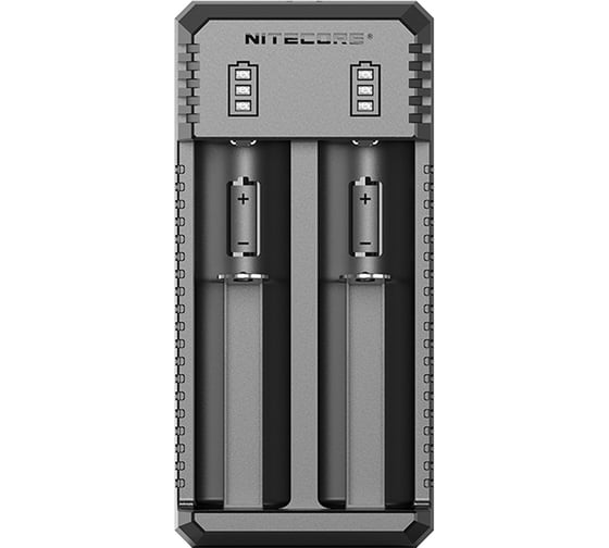 Зарядное устройство Nitecore UI2 18650/21700 на 2АКБ Intellicharge V2 Совместим с Li-ion и IMR аккумуляторами с автоматическим определением 18477