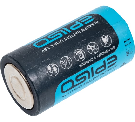 Элементы питания Epilso lr14/c 1.5v 2 шт на блистере EPB-LR14-2BC