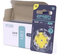 Элементы питания Epilso za10 (pr70) 1.45v упаковка 60 шт EPB-ZA10-60pc