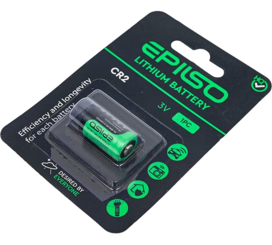 Элементы питания Epilso литиевый cr2 1bc 3v EPB-CR2-1BC