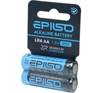 Элементы питания Epilso пальчиковый lr6/aa 1.5v 2 шт на блистере EPB-LR6-2SC