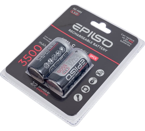Никель-металл-гидридный аккумулятор Epilso (nimh)hr14/c 3500mah 2bc 1.2v lsd EPB-HR14-3.5-LSD