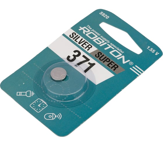 Элемент питания Robiton SUPER R-371-BL1 371 (SR920SW) BL1 18473