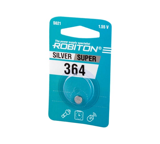Элемент питания Robiton SUPER R-364-BL1 364 (SR621SW) BL1 18472