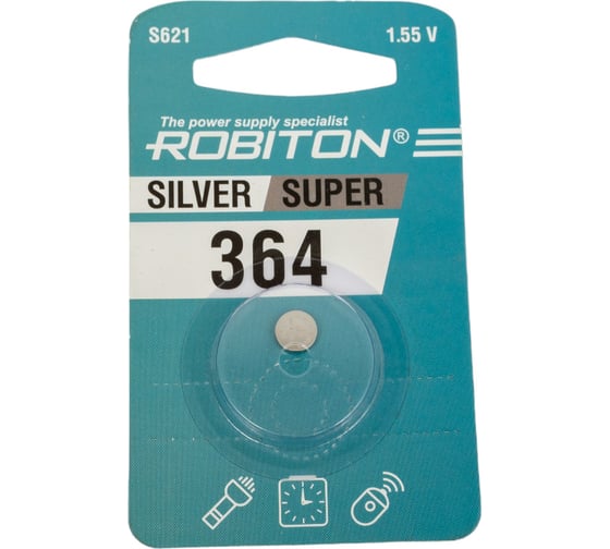 Элемент питания Robiton SUPER R-364-BL1 364 (SR621SW) BL1 18472 1