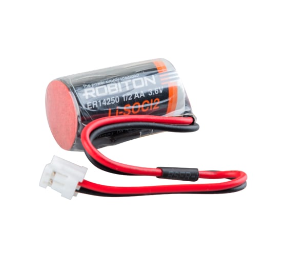 Элемент питания Robiton ER14250-EHR2 ER14250 1/2AA с коннектором PK1 18627