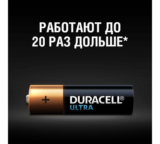 Щелочные батарейки Duracell, Ultra размера AA, 12шт Б0038766