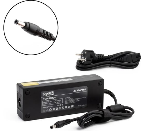 Блок питания TopON для Samsung 20V 1.5A/ 15V 2A / 9V 3A / 5V 3A USB Type-C 30W. TOP-SA30Q 1