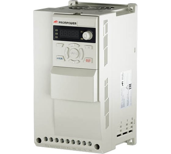 Преобразователь частоты Prompower pd101-a4055 380в, 14/19а, 5.5/7.5квт PD101A4055 1