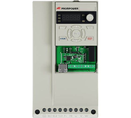 Преобразователь частоты Prompower pd101-a4055 380в, 14/19а, 5.5/7.5квт PD101A4055