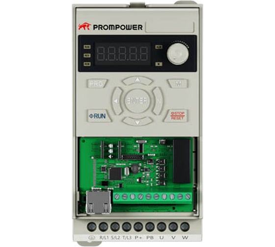 Преобразователь частоты Prompower pd101-a4022 380в, 5.6а, 2.2квт PD101A4022