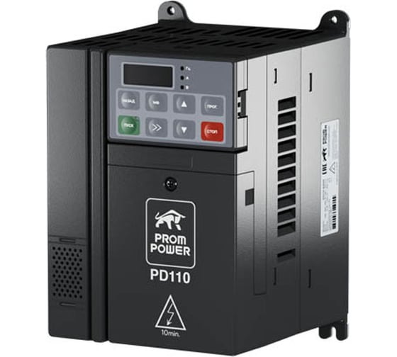 Преобразователь частоты Prompower pd110-а4040 380в, 9.5a, 3.7квт PD110A4040 1