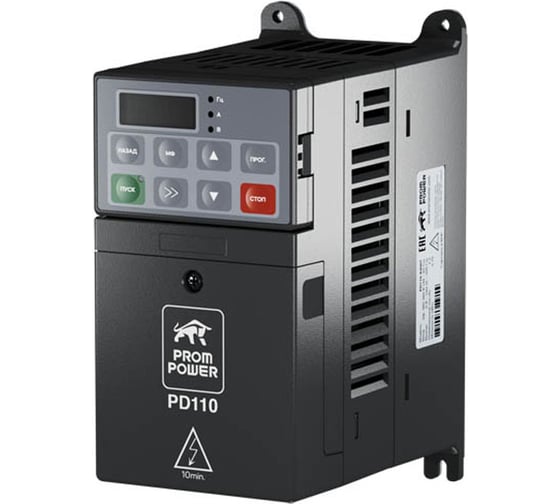 Преобразователь частоты Prompower pd110-а4007 380в, 2.5a, 0.75квт PD110A4007 1