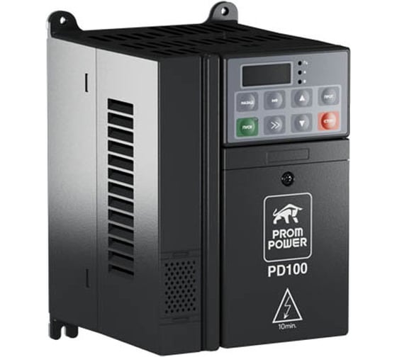 Преобразователь частоты Prompower pd100-a4040, 380в, 9.5a, 3.7квт PD100A4040