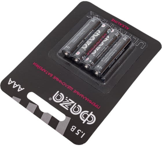 Элемент питания ФАZА алкалиновый AAA/LR03 1.5В Ultra Max BL-4 5043084