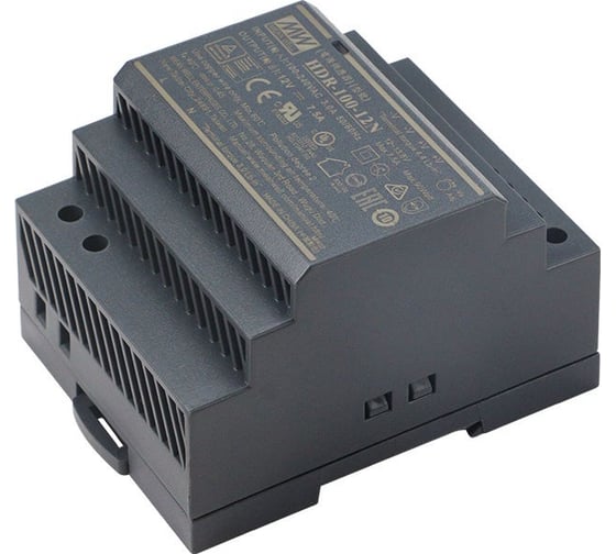 Источник питания Mean Well AC-DC на DIN-рейку HDR-100-12N Т02697843 1